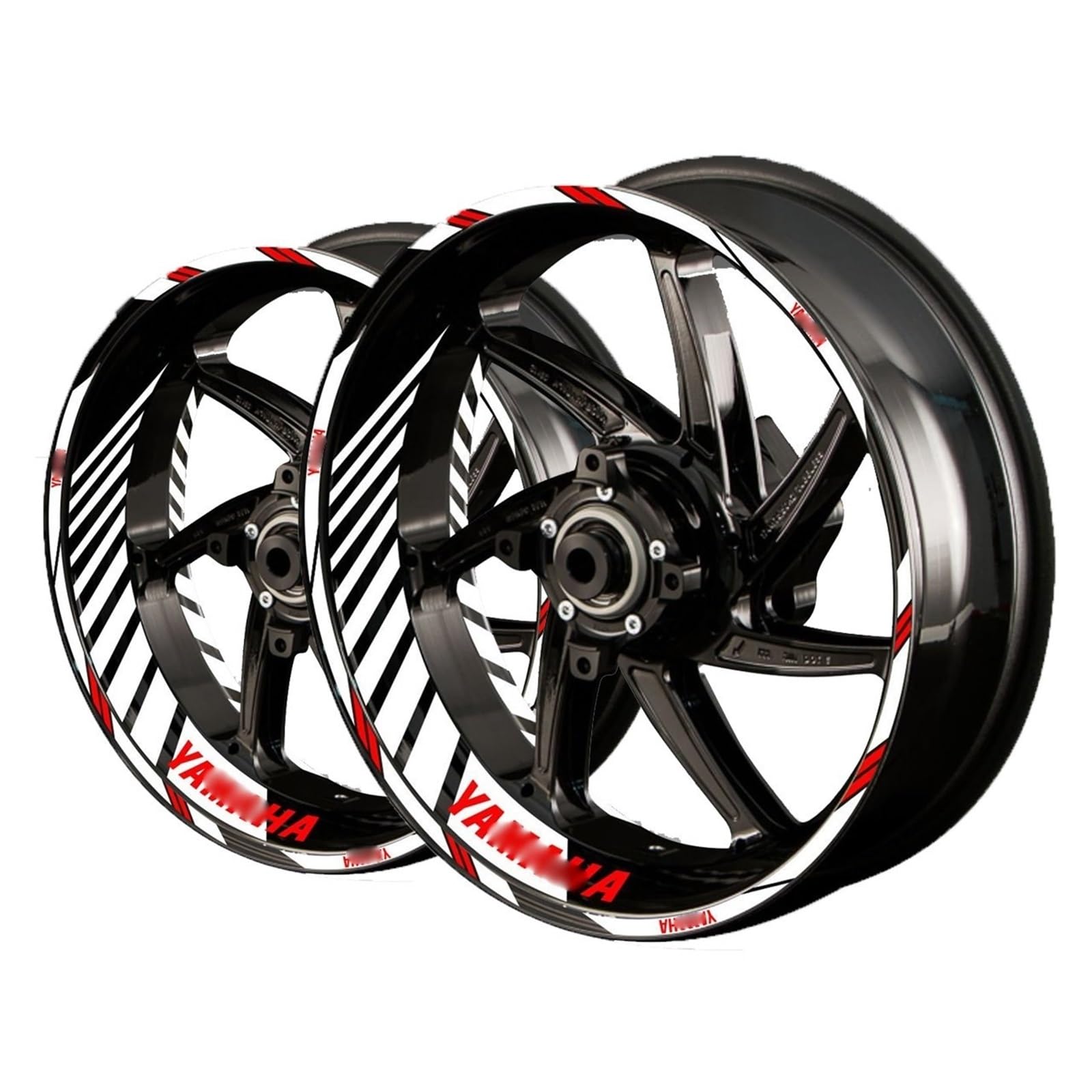 Sticker Wheel Rim Decal for for Mt07 for Mt09 for FZ6 for R15 for Wr450f for Hp4 for YZF for R1 for R3 for R15 R1m for R6(22)