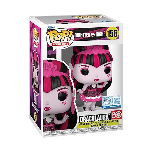 Funko Pop! Vinyl: Monster High - Draculaura Sweet 16 - Amazon Exclusive - Collectable Vinyl Figure - Gift Idea - Official Merchandise - Toys for Kids & Adults - Cartoons Fans