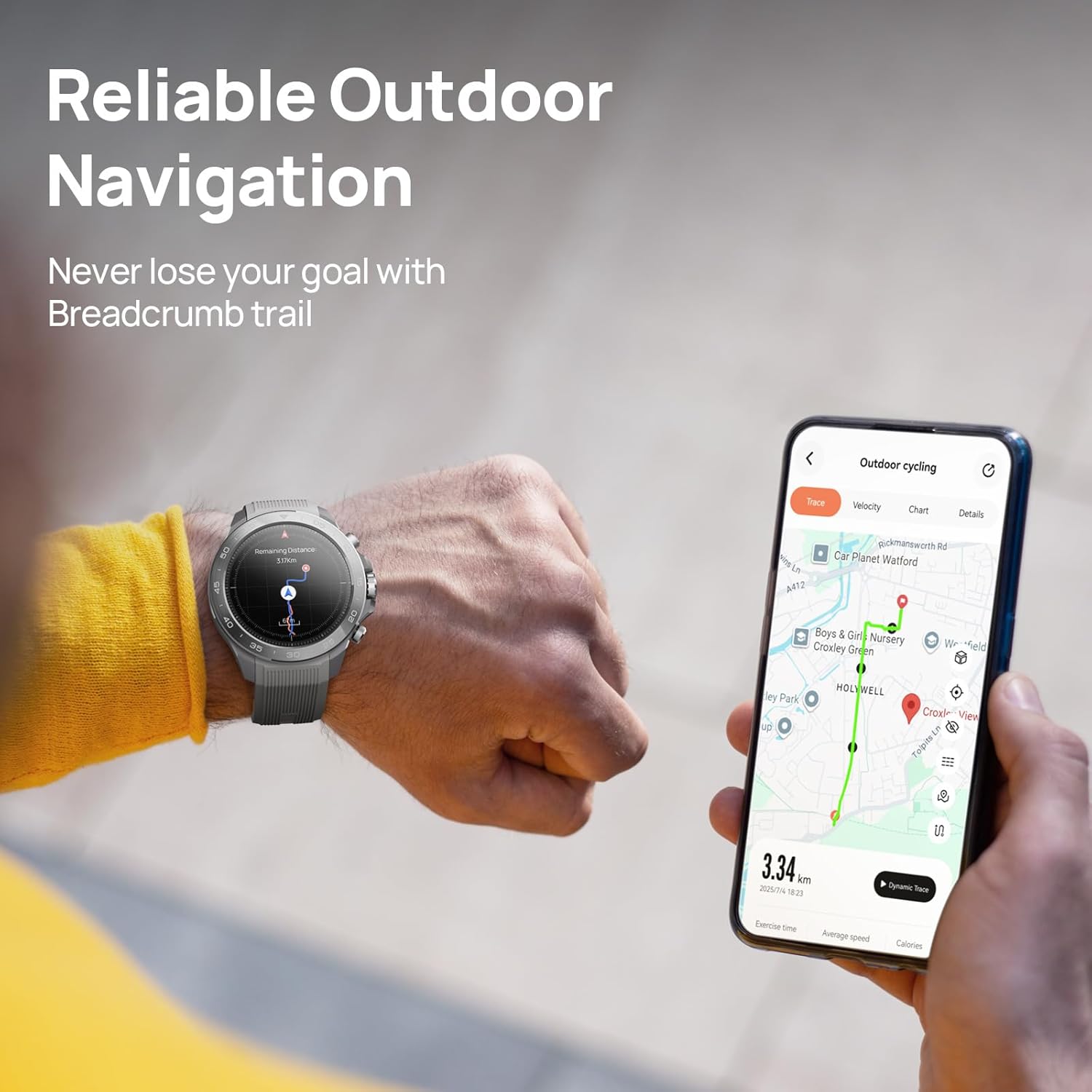 Mibro GS Explorer S outdoor navigation