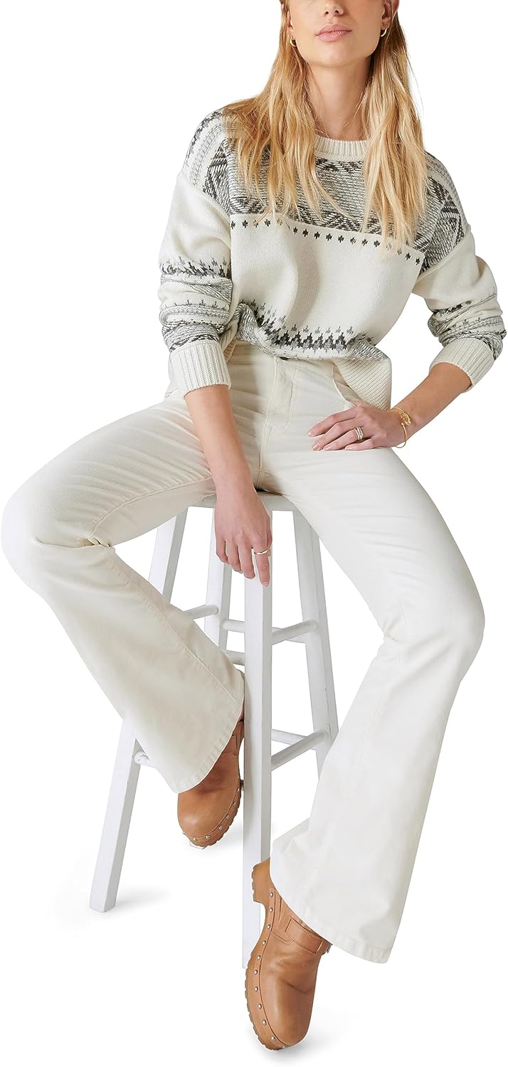 Lucky Brand Womens High Rise Stevie Flare JeanJeans - Image 4