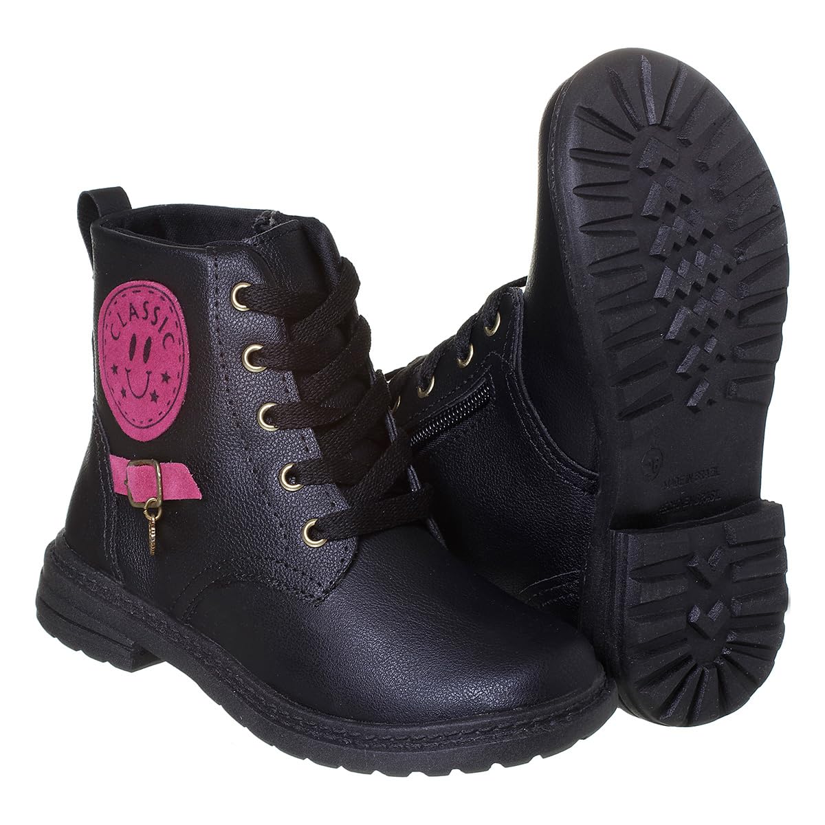 Coturno Feminino Infantil Bota Cano Curto Infantil Menina em promoção! Veja a oferta e mais achadinhos de Botas & Galochas Infantis 5 Hoje é o melhor dia para comprar Coturno Feminino Infantil Bota Cano Curto Infantil Menina com aquele preço maroto! Promoção! Aproveite a oferta! 5