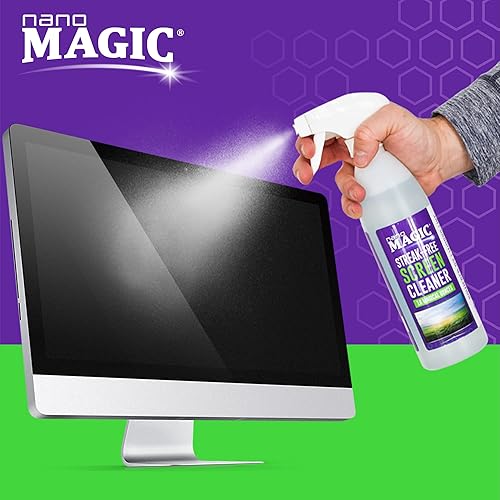 Miniatura 5 de Kit de spray limpiador de pantalla, para pantallas LED y LCD, limpiador de pantalla de TV, limpiador de laptop, limpiador de teléfono, limpiador de