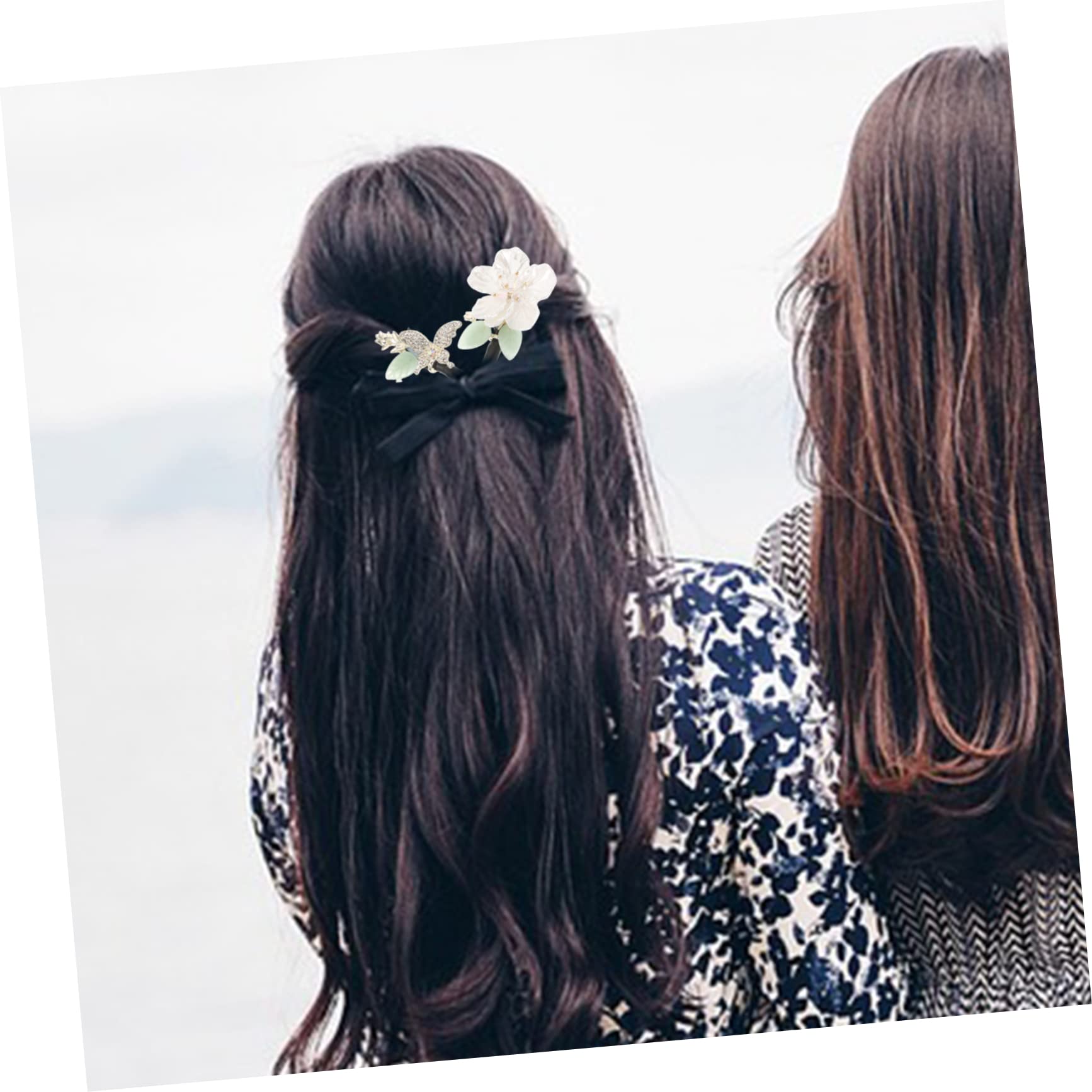 Beavorty 4piezas Moldeador De Moños Brillantes Herramienta Para Peinados Elegantes Accesorio De Cabello Práctico Para Mujeres y Niñas Para Vacaciones y Eventos Sociales