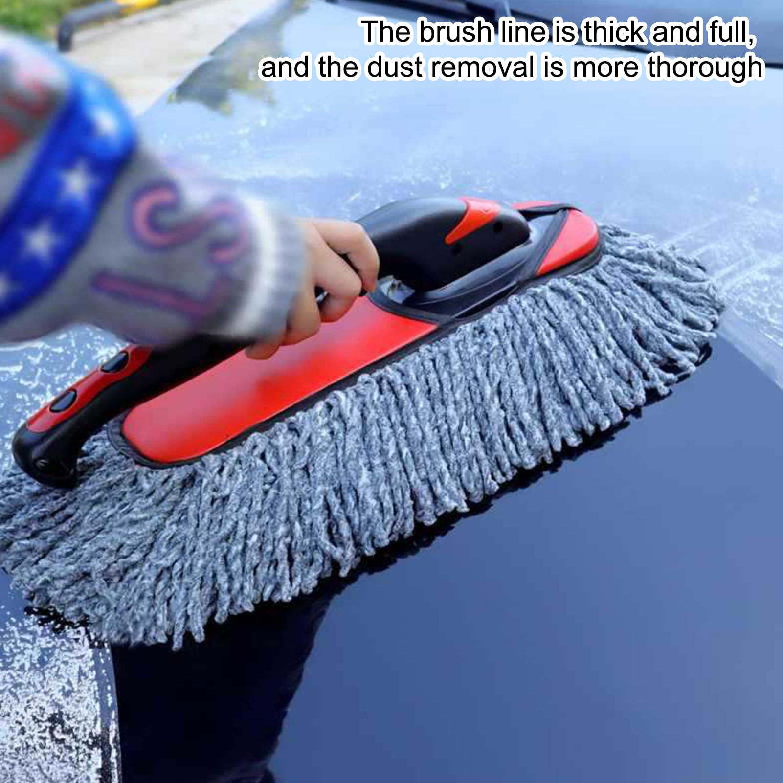 Szczotka Do Odkurzania Antypoślizgowa Rączka, Zestaw Auto Detailing