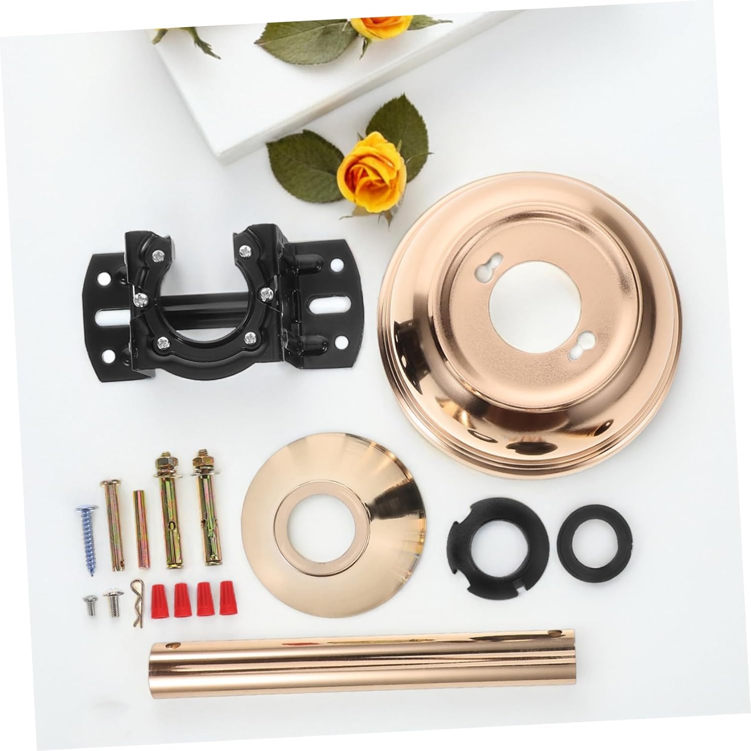 Ceiling Fan Accessories Kit Universal Ceiling Fan Bracket Mount for Bedroom Living Room Home Decor