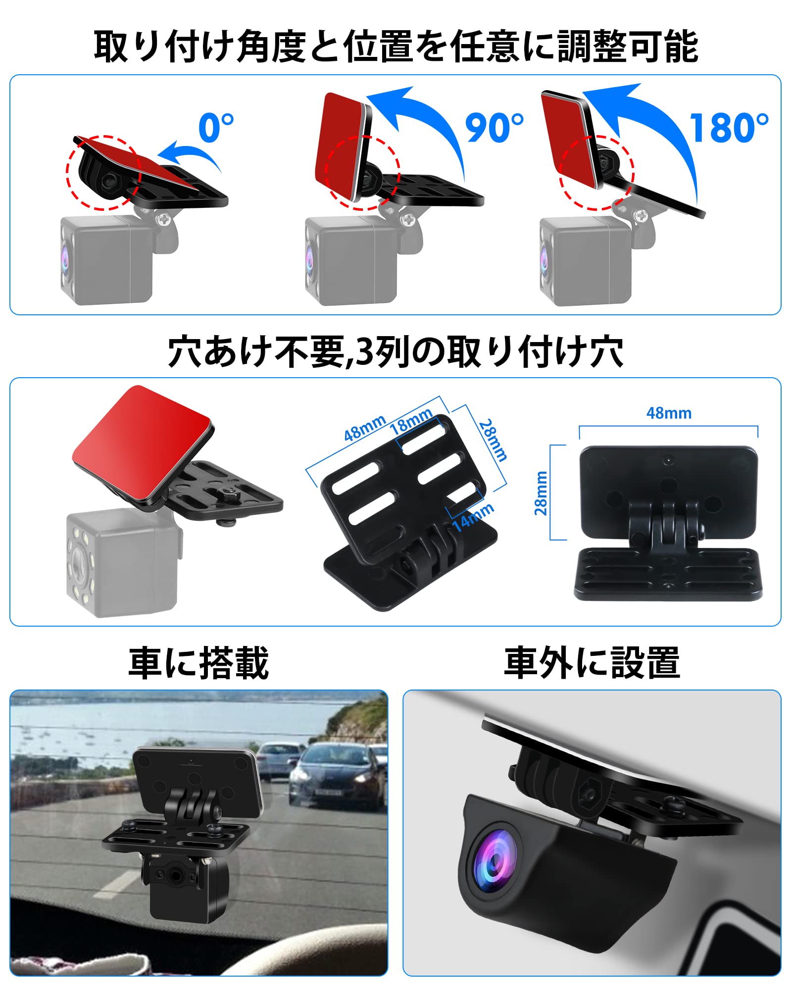 Amazon.co.jp: Jansite AHD 1080P 4.3インチLCD バックモニター バック