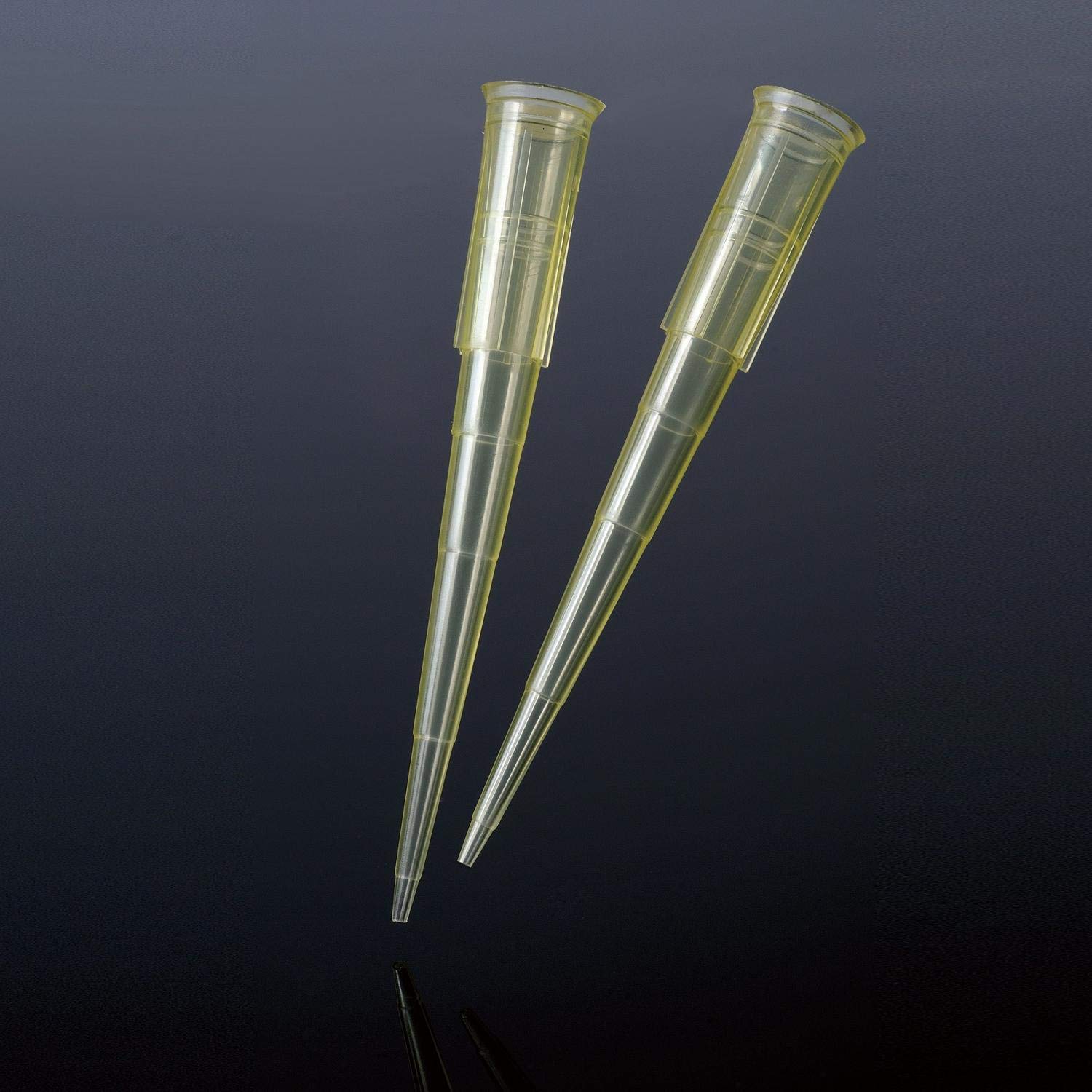 200 ul Universale Pipette Tips, Giallo, DNase/RNase Free Pk x 1.000 ea