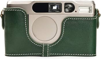 Amazon.co.jp: Contax T2ケース BolinUS ハンドメイド 本革 ハーフ