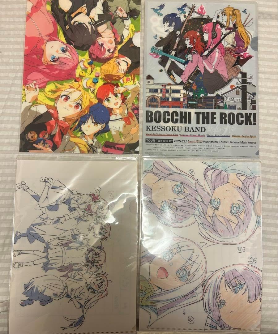 ぼざろクリアファイル ぼざろ展 中村佑介展