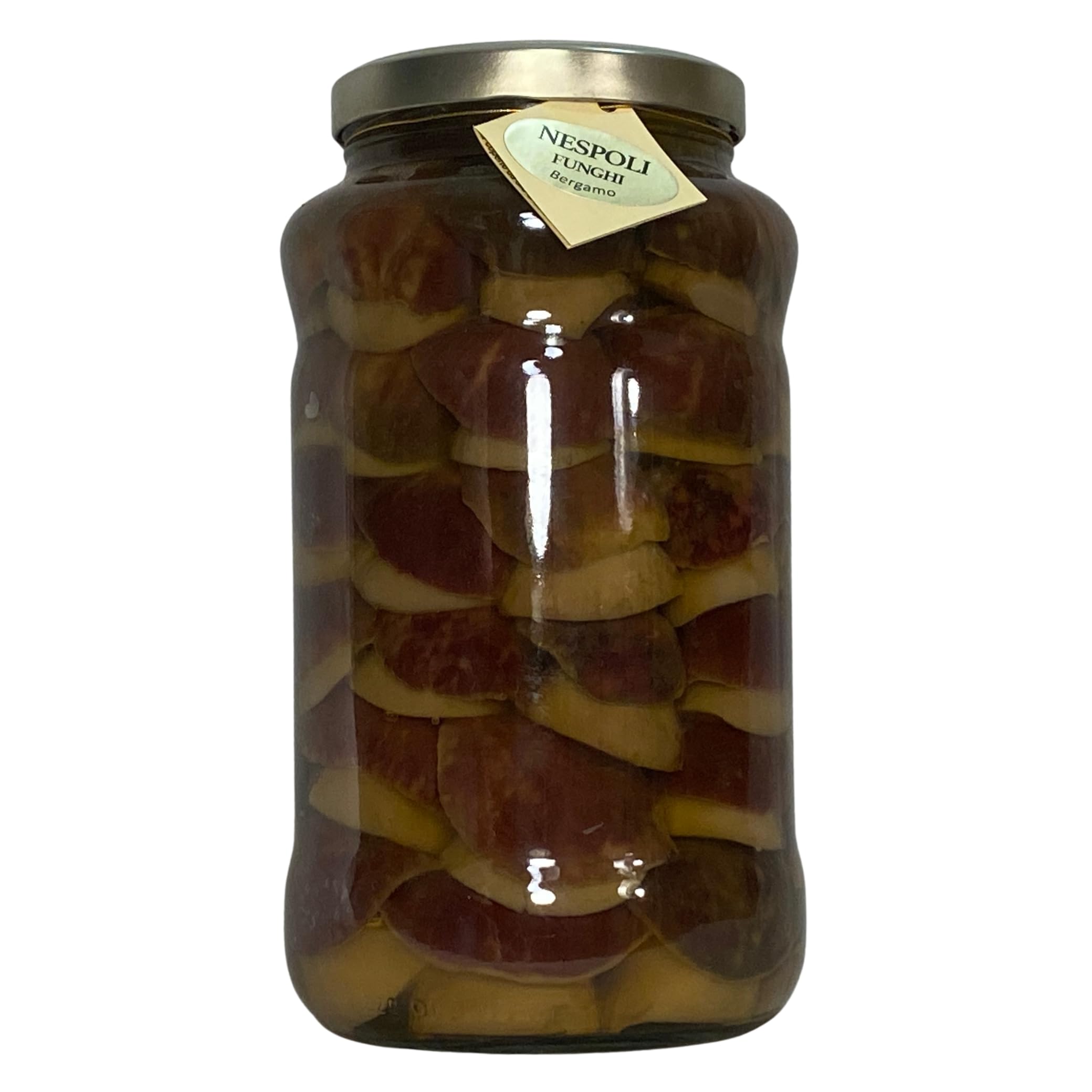 Hongos setas porcini cabeza negra enteros en aceite de oliva de 1600 g