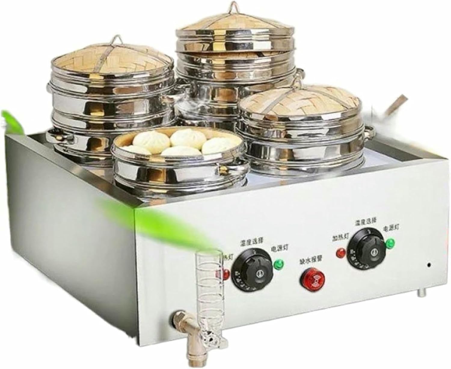 Commercial Steamer For Paneclos, Electric For Food, Temperature Range, For Buffe -Type Restaurant