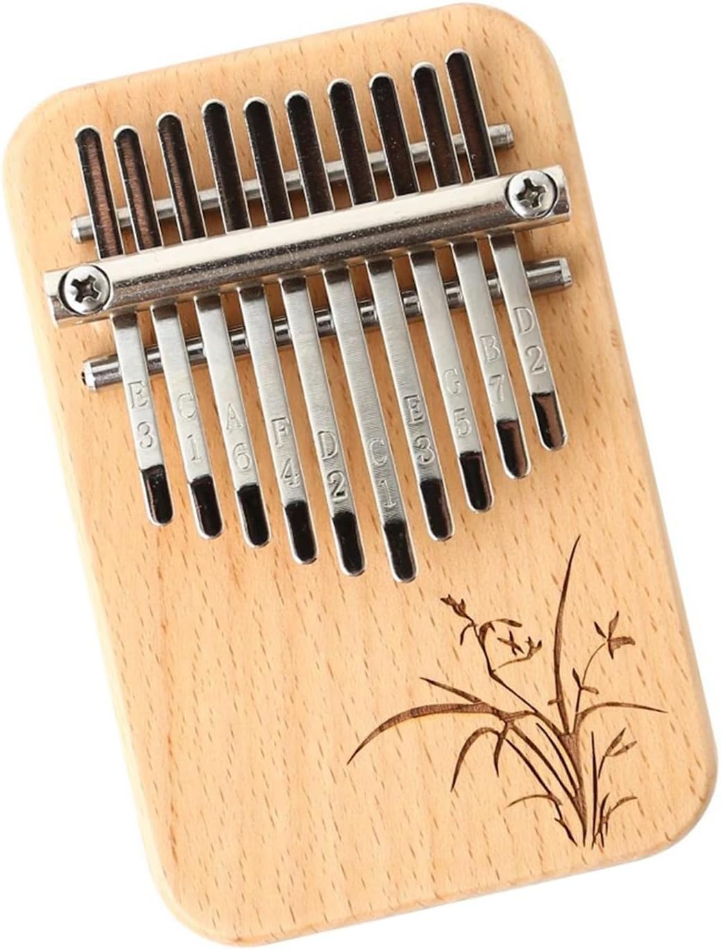Beginners Kalimba 10 Key Mini Kalimba Portable Finger Percussion Instrument For Beginners And Adults