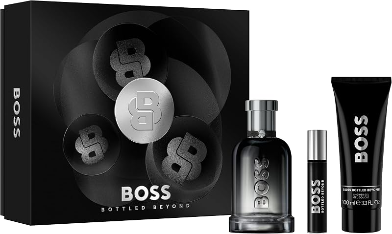 Bottled Beyond Eau de Parfum 3-Piece Gift Set ($213 value) - EDP 3.3oz, Shower Gel 3.3oz, Travel Spray 0.33oz - With Notes of Ginger & Leather – Long Lasting Fragrance