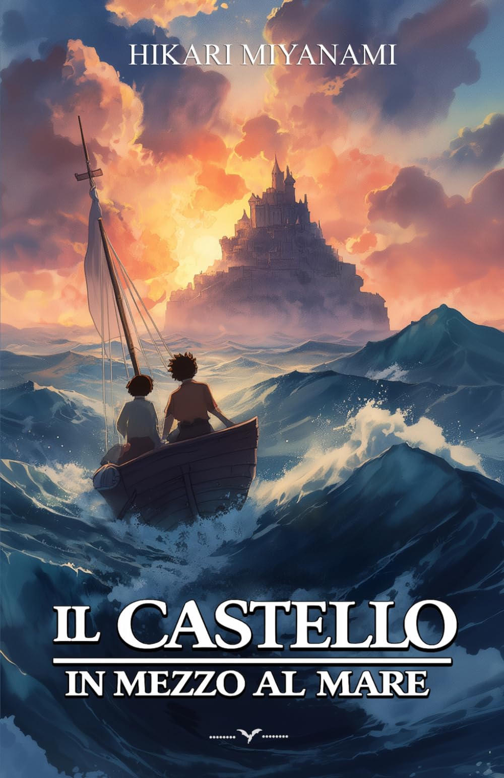 Il Castello in Mezzo al Mare: Un libro fantasy per bambini e ragazzi alla ricerca di magia e avventura (I Libri Fantasy di Hikari Miyanami)