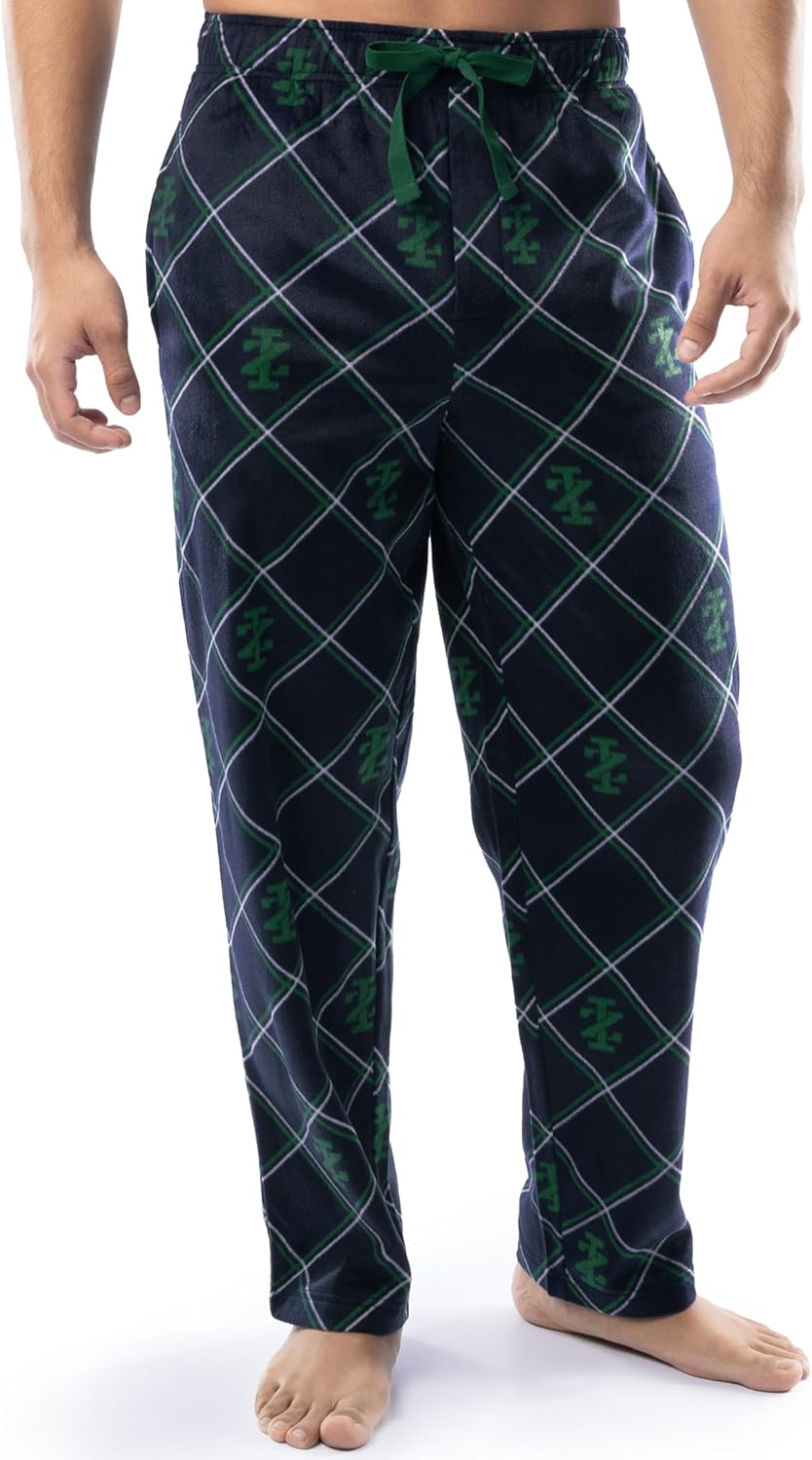 IZOD mens Long Sleeve Jersey Top and Fleece Pants Sleep Pajama Set - Image 4