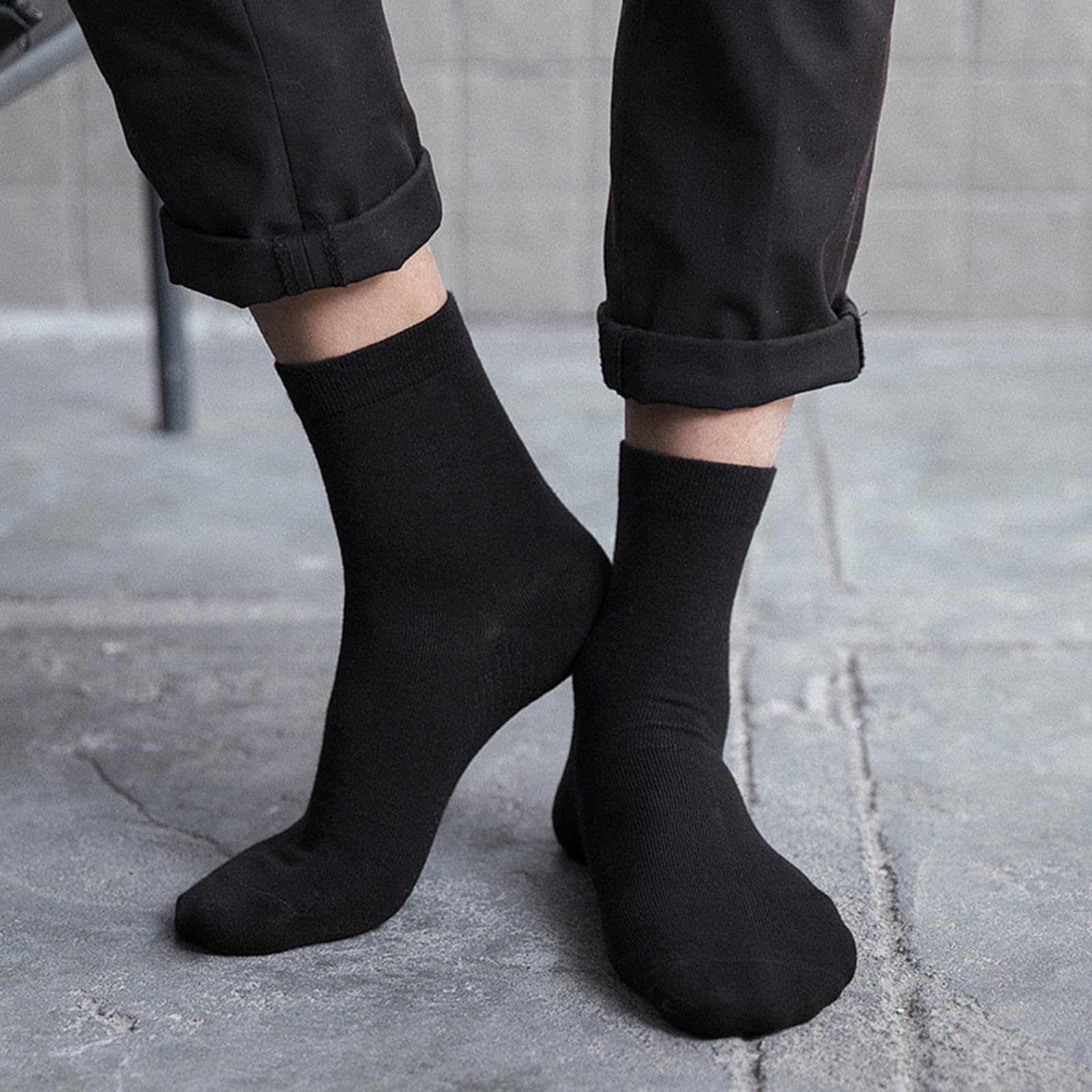 Tergy 50 pares de calcetines de tobillo de cuarto de tobillo, calcetines atléticos para hombres y mujeres, calcetines acolchados transpirables para correr y senderismo