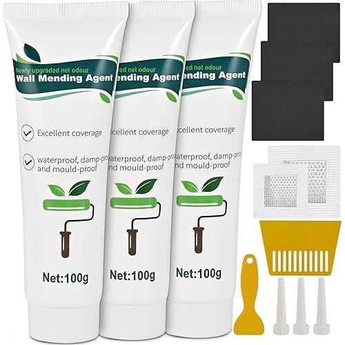 Enduit de Rebouchage Mur Blanc Prêt à l'Emploi, Pâte de