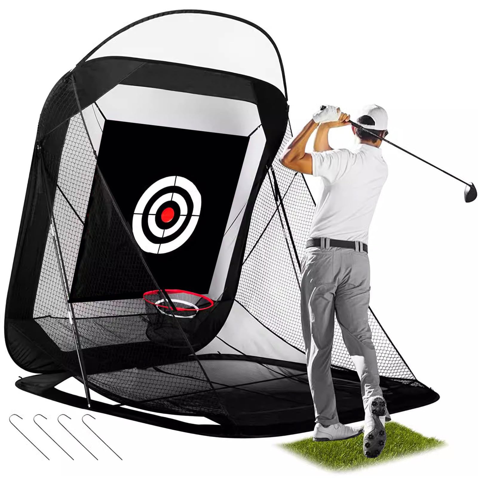 Rete Pratica da Golf con Ritorno Automatico, Interni ed Esterni