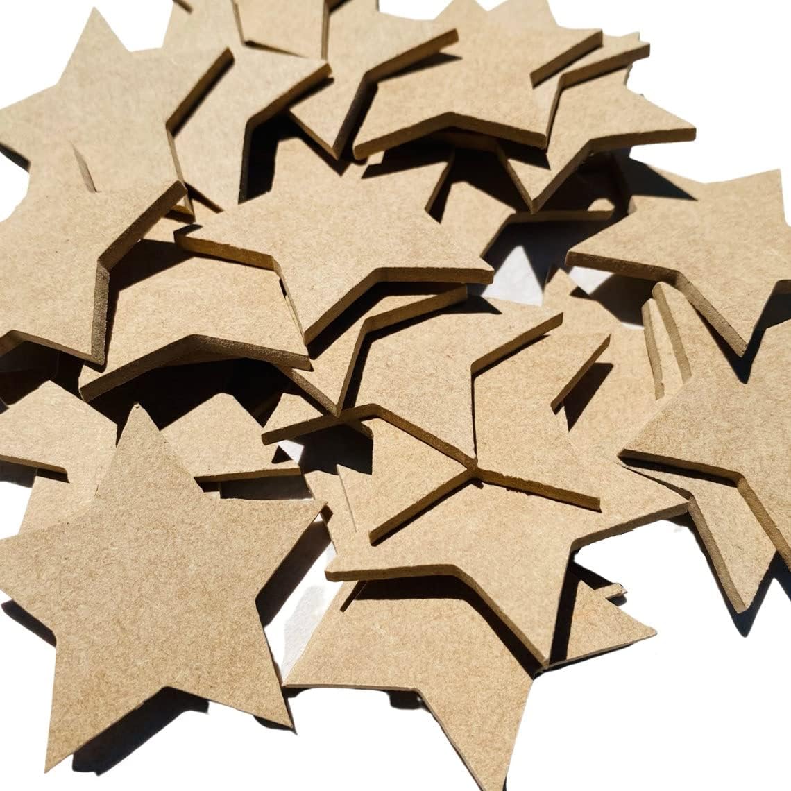 Blank Star Wood Star Wooden Craft Star Blank Wood