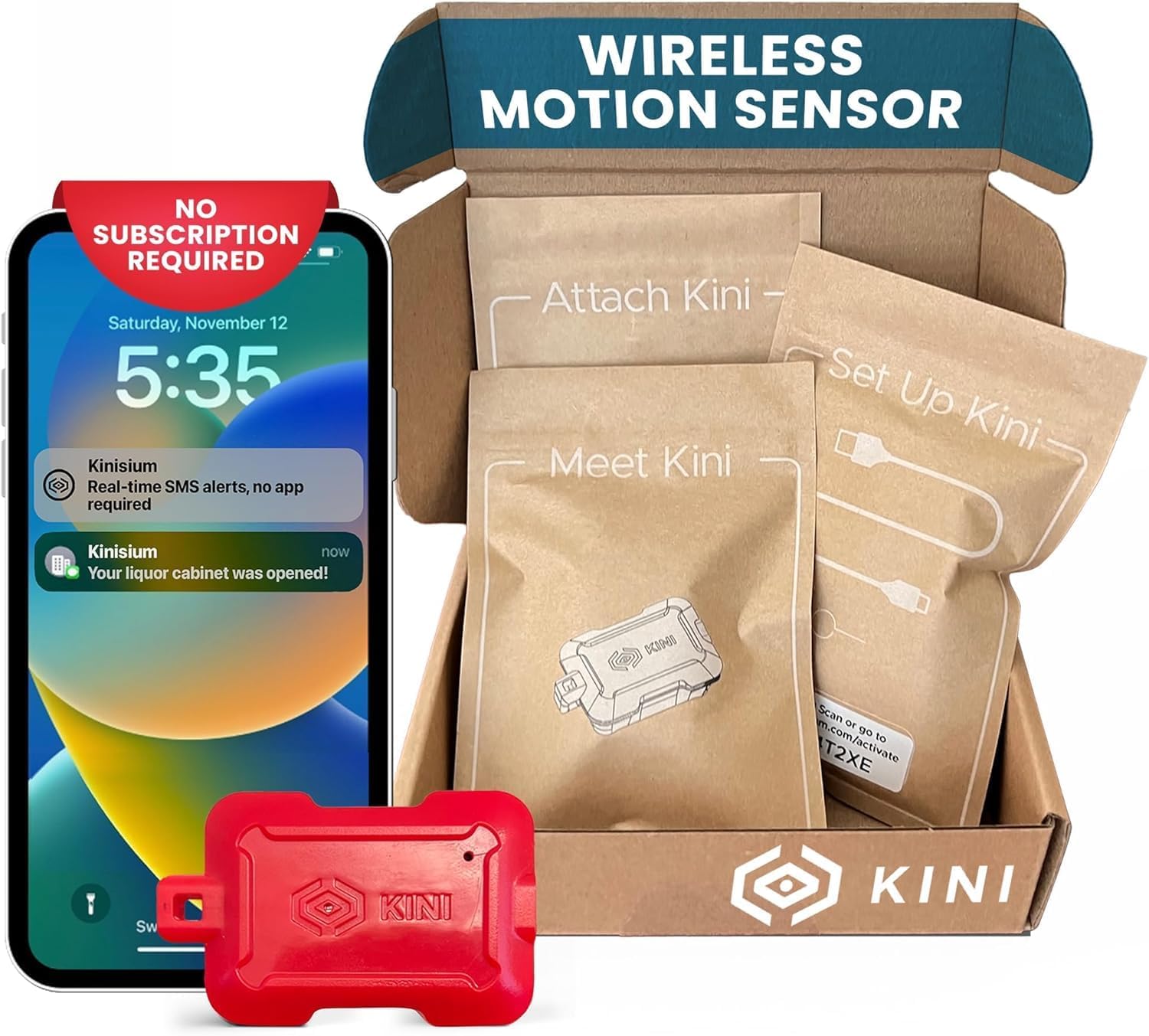 WiFi Motion Sensor Alarm Indoor with Real Time SMS Alerts, Wireless Presence Sensor, Smart Home Motion Detection, Ideal for Gun Safe and Pistol Storage Vaults WiFi Motion Sensor Alarm Indoor with Real Time SMS Alerts, Wireless Presence Sensor, Smart Home Motion Detection, Ideal for Gun Safe and Pistol Storage Vaults