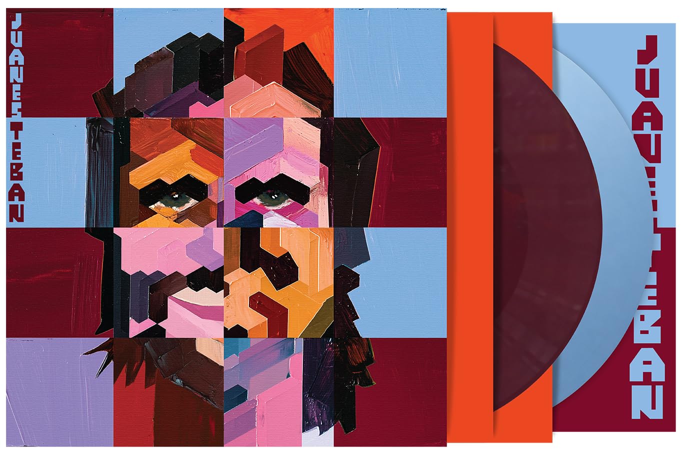 JuanesTeban Baby Blue/Garnet