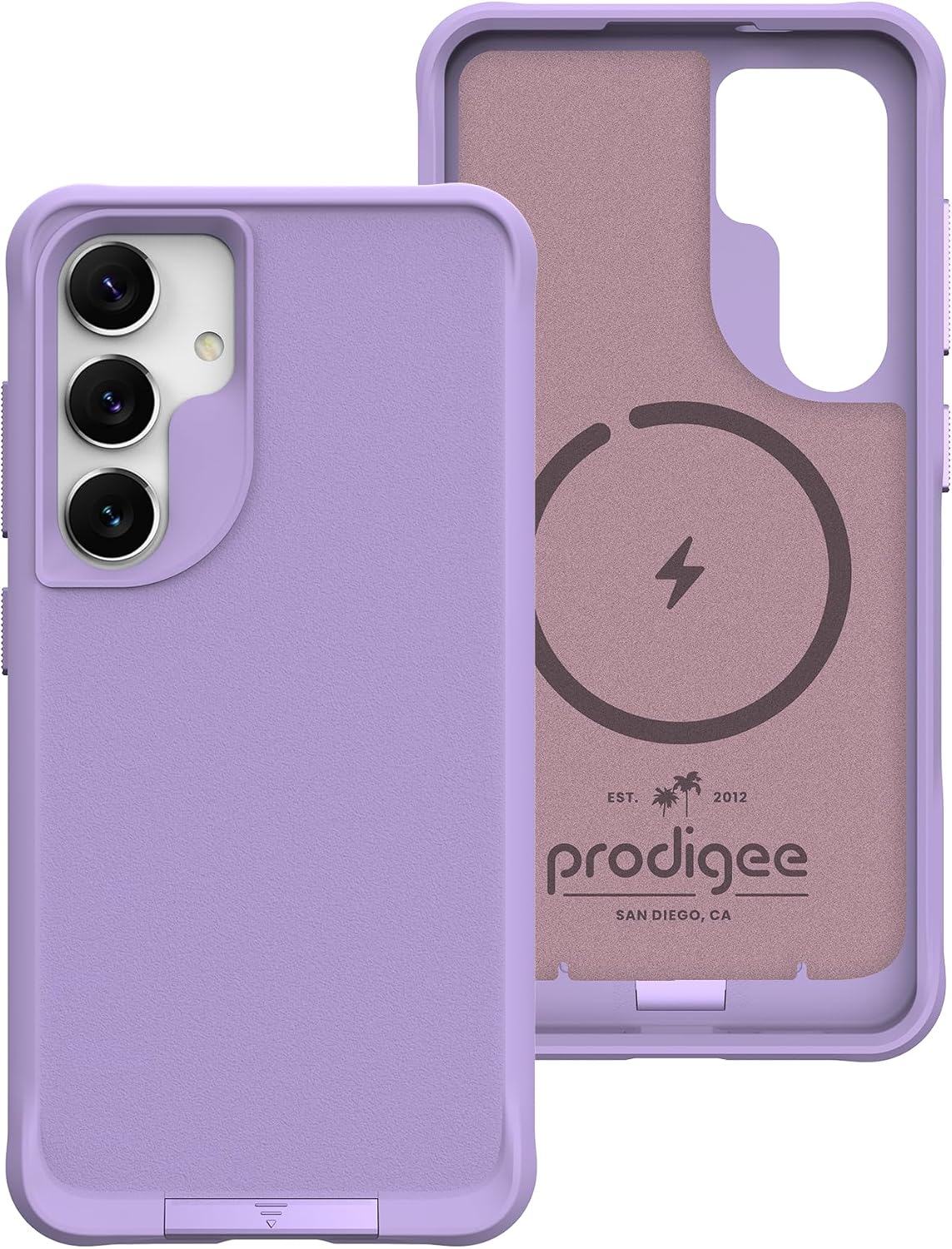 Prodigee Balance for Samsung Galaxy S25 Series, Compatible with MagSafe, Slim & Tough, Military Grade Protection, Built in Kickstand (Balance: Black, Samsung S25 Ultra (6.9))