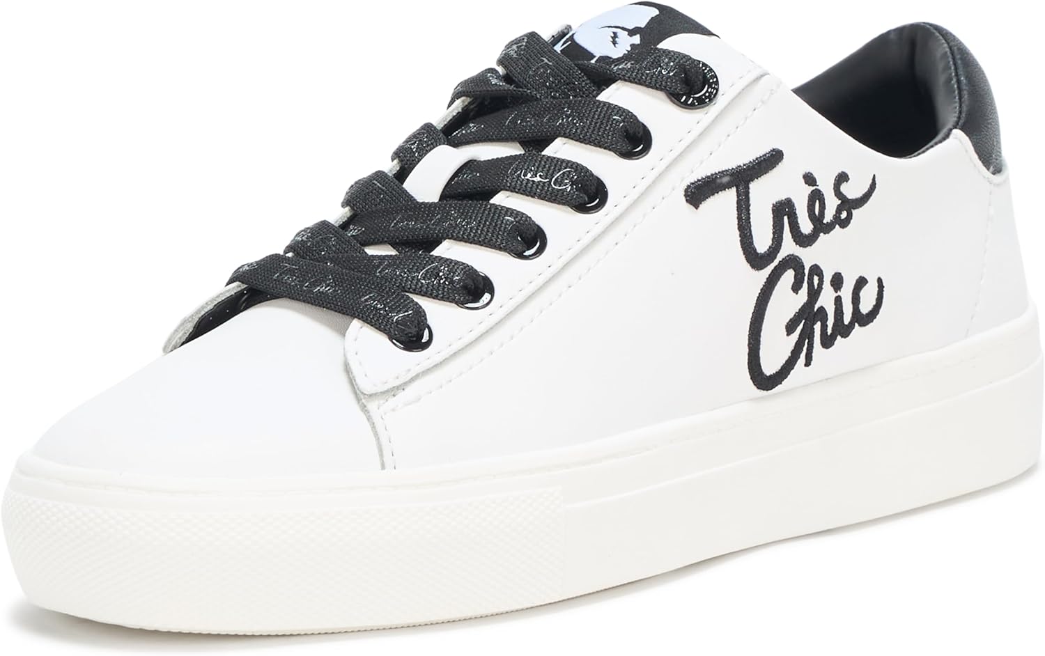 Karl Lagerfeld Women's Cate Sayings Everyday Lace Up Sneaker