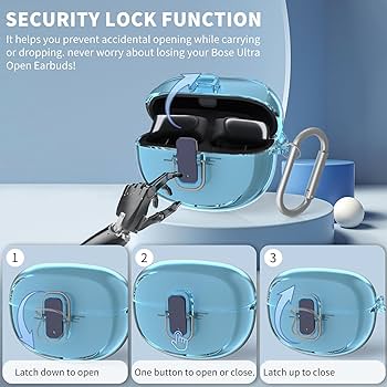Amazon.com: [Secure Lock] for Bose Ultra Open Earbuds Case(2024