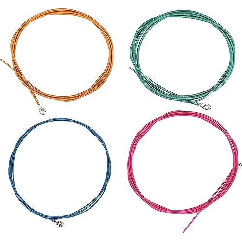 Bass Strings, Bass Guitar Strings, Acoustic Basss String Compatible with 4 String Electric Bass