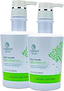 Xiaomoxuan Moisturizing Hair Mask Silky Smooth - Scalp Nourishing Moisture Masque - Deep Hydrating for Dry Hair Breakage and Split Ends Repair - Control Frizz Treatment Natural Tea Tree Mask Pack of 2