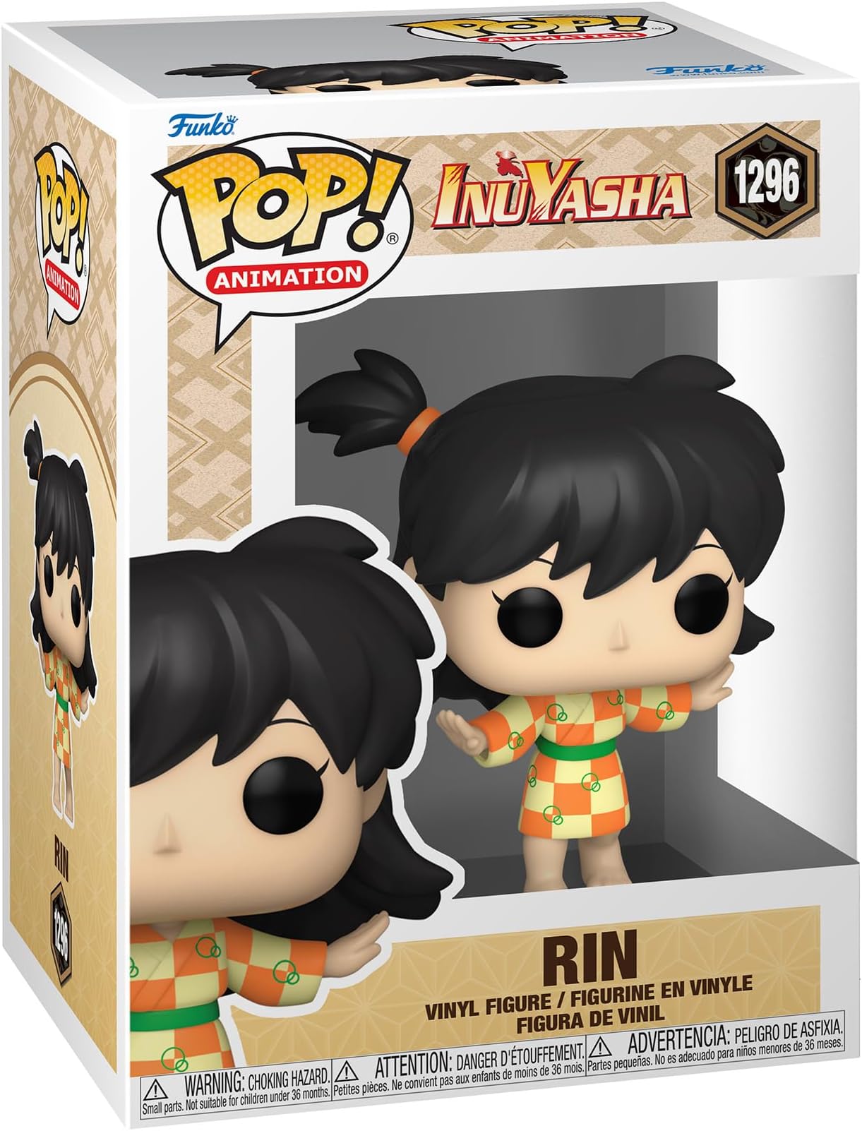 Funko Pop! Animation: Inuyasha - Rin - Collectable Vinyl Figure - Gift Idea - Official Merchandise - Toys for Kids & Adults - Anime Fans - Model Figure for Collectors and Display