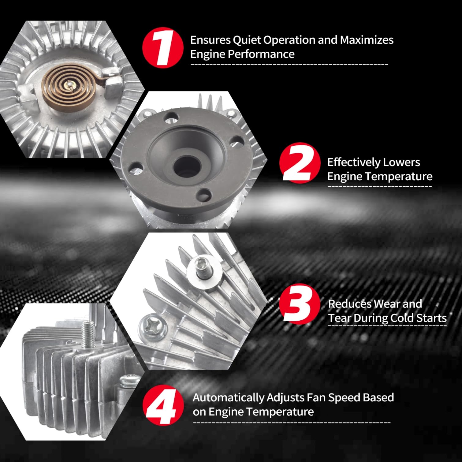 Amazon.com: CUGANO 2843 Engine Cooling Fan Clutch for Chevrolet