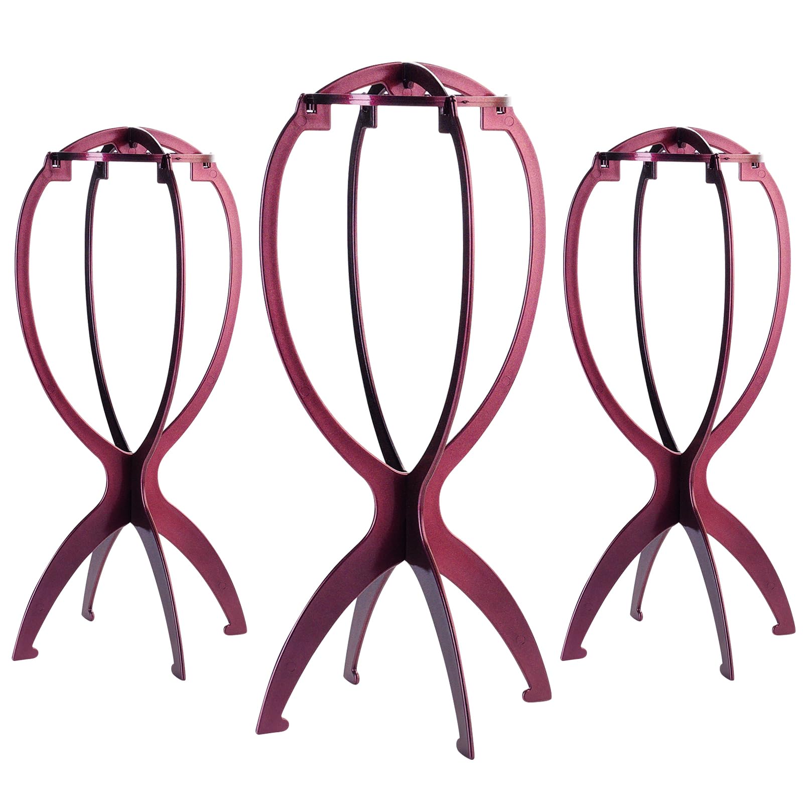 Dreamlover Wig Stand - 3 Pack, Collapsible! -14 Dreamlover Wig Stand - 3 Pack, Collapsible! -14
