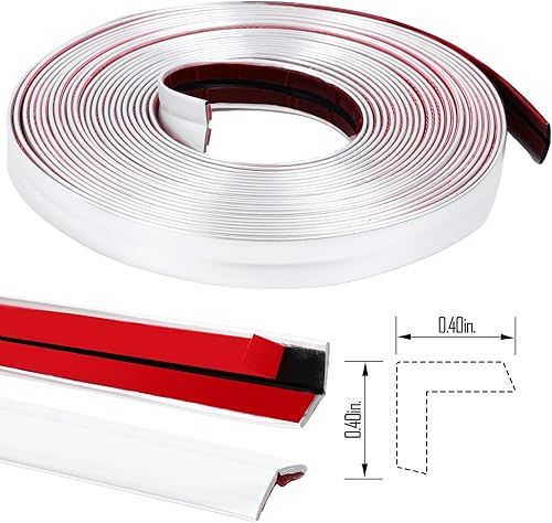 Moldura de pared para despegar y pegar, tiras decorativas plegables flexibles de 33 x 0.8 pulgadas para pared, muebles, moldura autoadhesiva disponible en Yaxa Peru