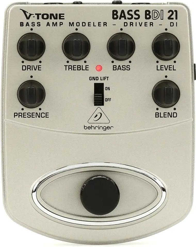 Behringer BDI21 Pedal para Contrabaixo V-Tone Bass
