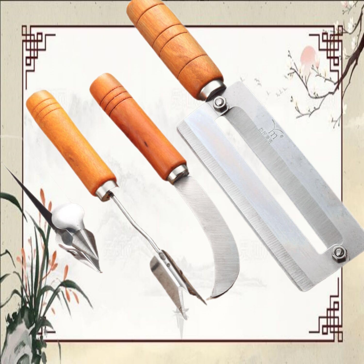 菠萝刀削菠萝神器去眼神器甘蔗刀削皮刀 Potato Peeler,Swivel Vegetable Peeler 不锈钢挖眼夹工具套装刨刀 Household Cleaning，Kitchen Storage Essentials