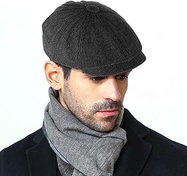 Failsworth Millinery Mariner - Fascia con sciarpa in lana d'agnello, 2 pezzi Nero 7.25