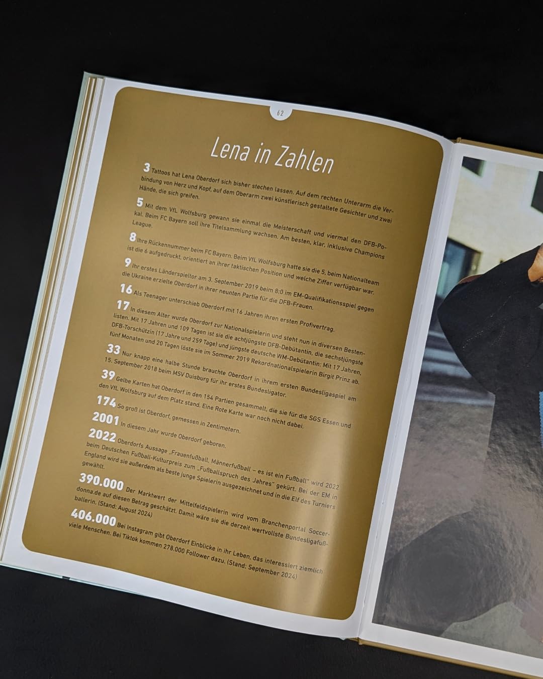 Lena Oberdorf: Ausgezeichnet mit dem Lese-Kicker - Bestes Fußball-Jugendbuch des Jahres 2025: Das große Fanbuch