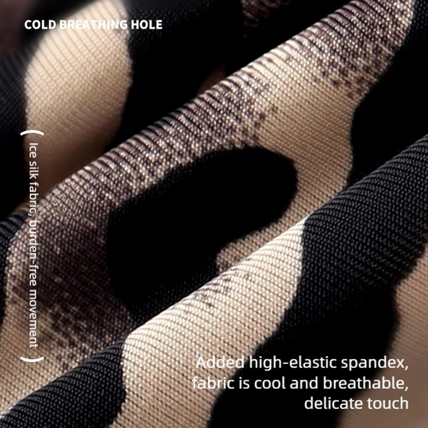 Men's Leopard Print Boxer Briefs - Tagless, Breathable Workout Men's Underwear, 3Pack - Image 4