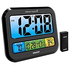 SHARP Atomic Clock with Color Display SHARP Atomic Clock with Color Display product image