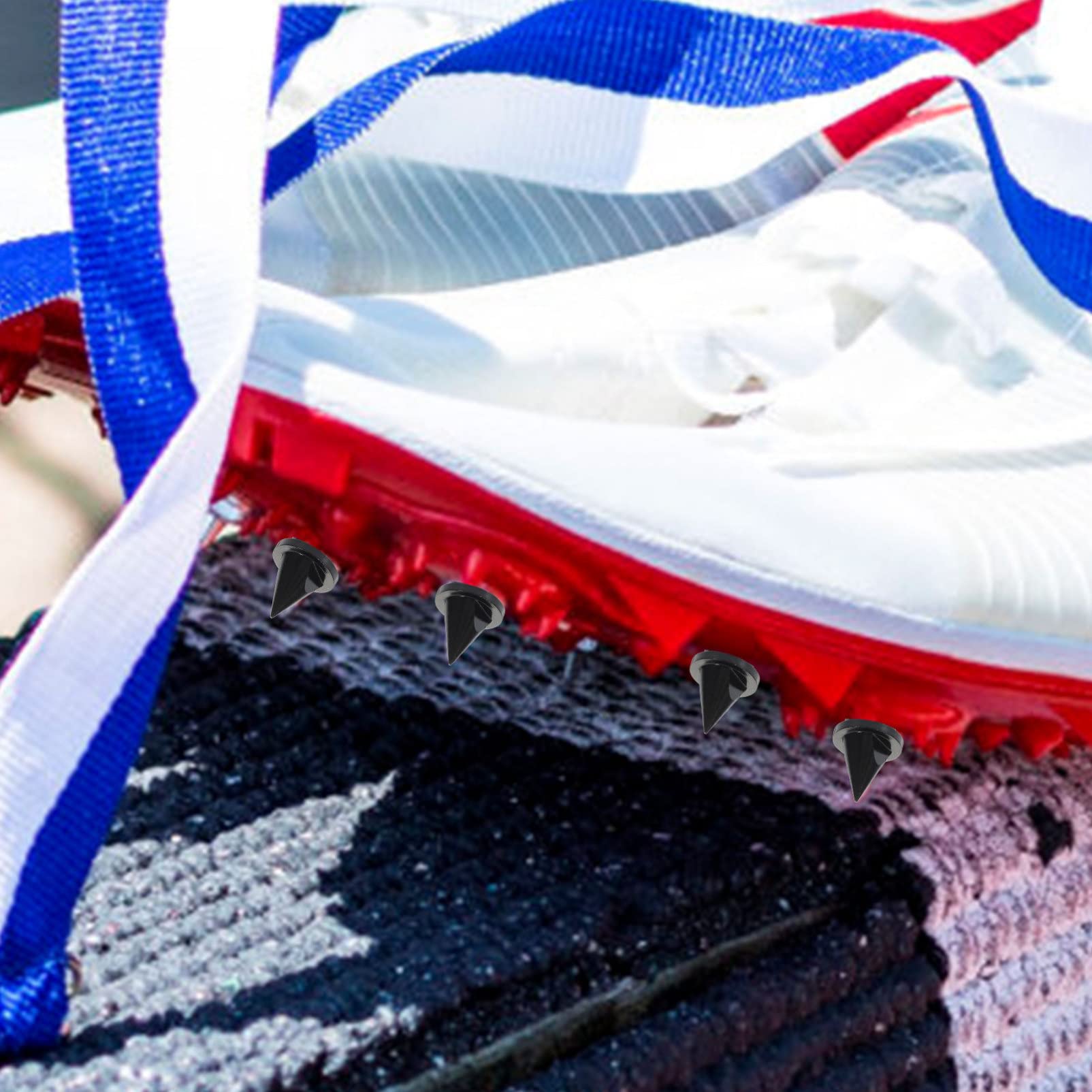 balacoo 3sets Sports Shoes Spikes Men's Track Shoes Sole Nail Flexible and Fast Ideal for 16pcs*3