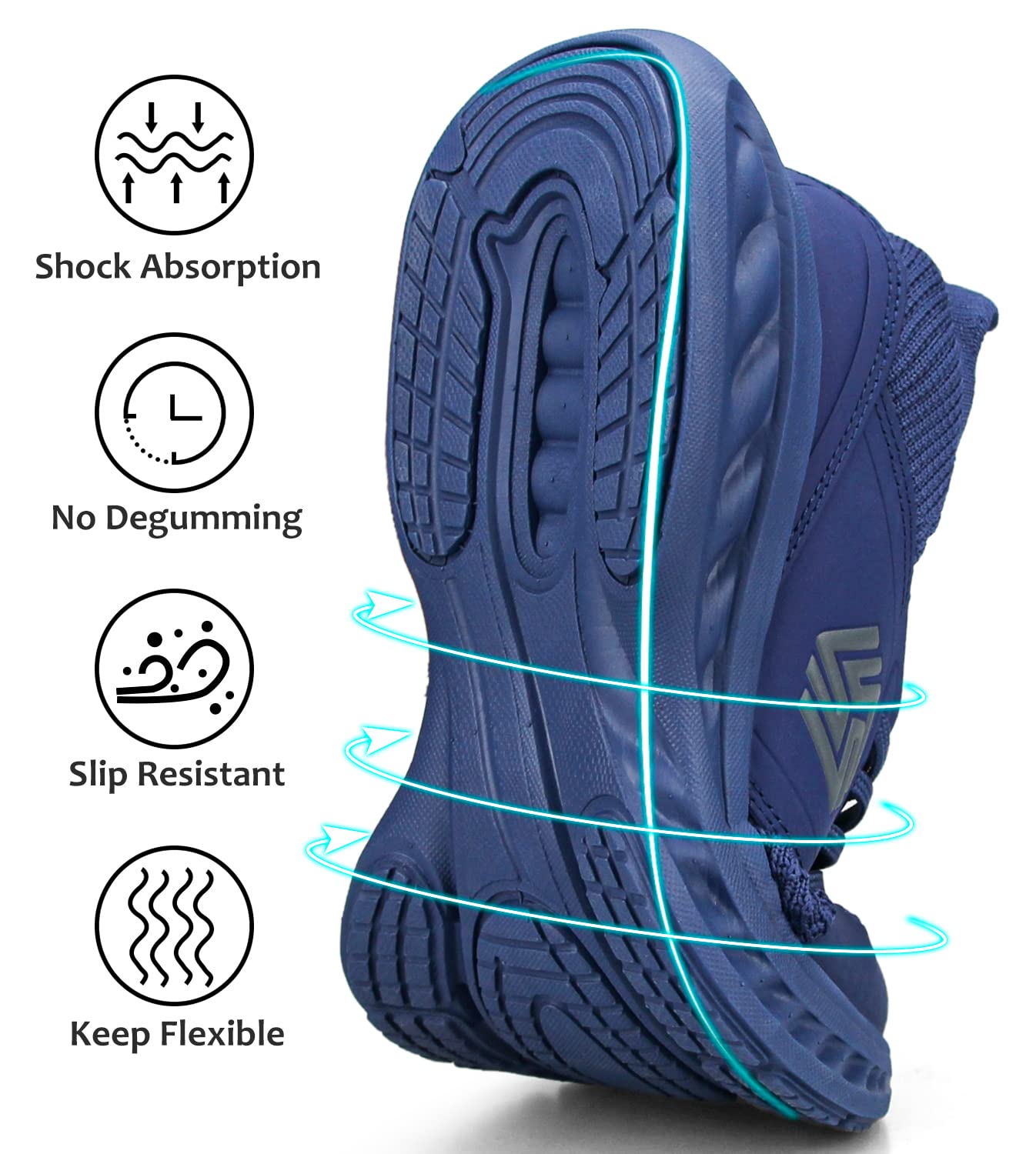 Giniros Sneakers Donna Scarpe Running Ginnastica Donna Corsa Camminata Trekking Tennis Outdoor Fitness Sportive Palestra Scarpe da Lavoro Leggere Traspiranti Casual Scarpe Comode Donna per Jogging