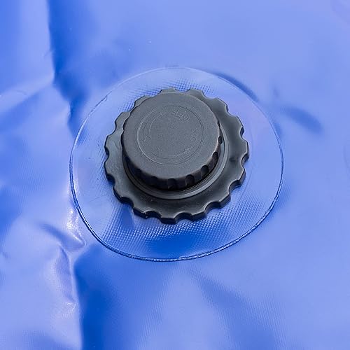 Contenedores de almacenamiento de vejiga de agua de 1000L/264 galones con válvula, tanque de agua portátil plegable, bolsa de agua suave de gran