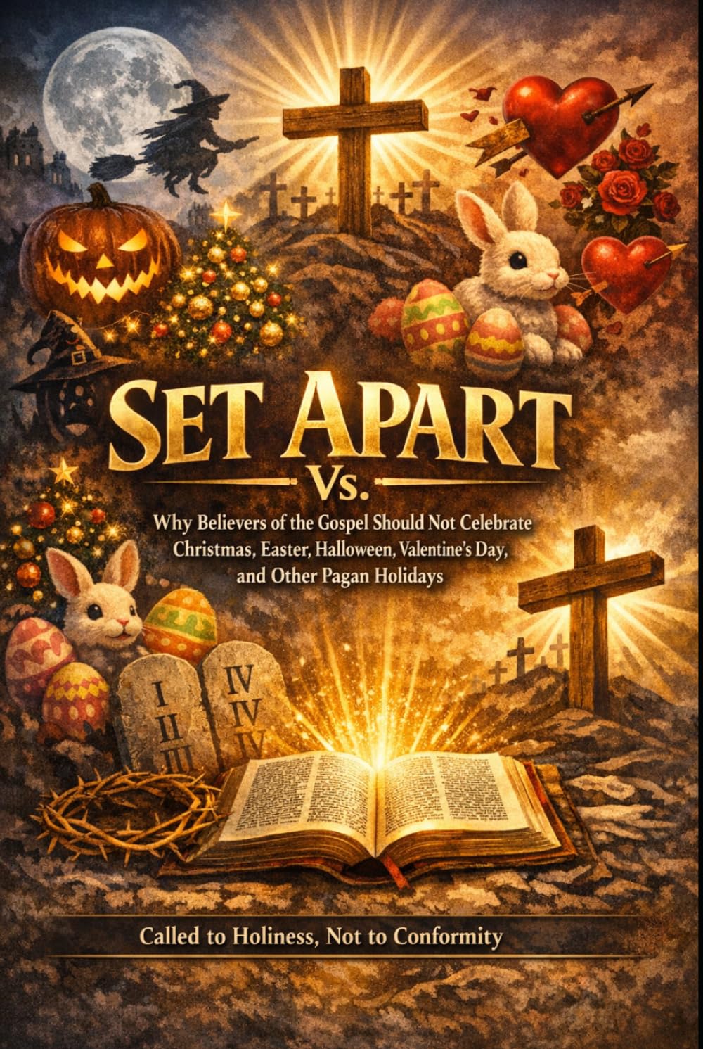 SET APART: Why Believers of the Gospel Should Not Celebrate Christmas, Easter, Halloween, Valentine's Day, and Other Pagan Holidays An Intensive Biblical and Historical Study
