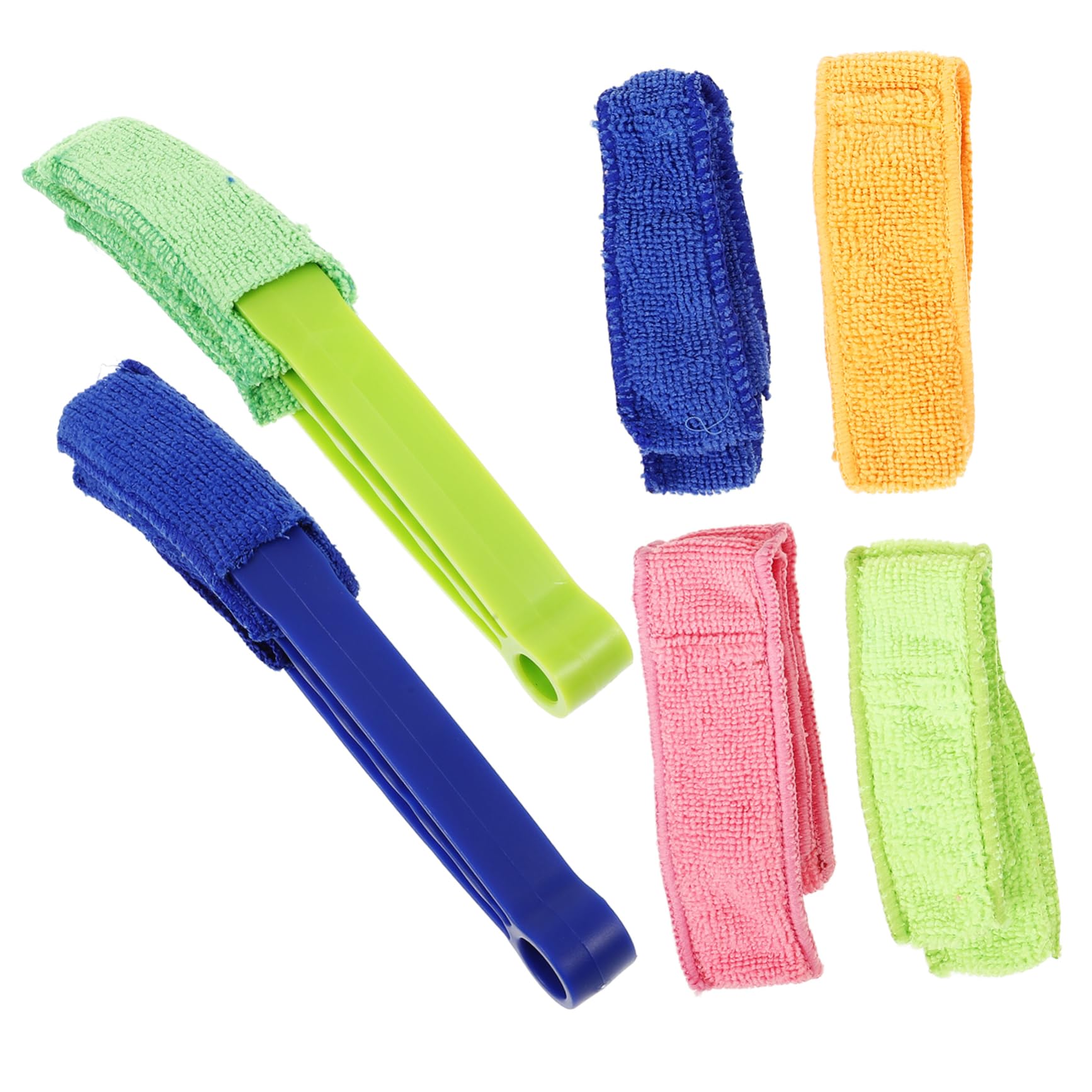 Uonlytech Cepillo De Limpieza para Persianas Cepillo De Aire Acondicionado Cepillo para Polvo Ciego Limpiador De Contraventanas Herramientas para Limpiar Persianas El Plastico