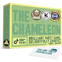 The Chameleon: Award-Winning Bluffing Board Game for Family, Adults &amp; Friends | Includes 80 Extra Secret Words | Who is The Imposter?