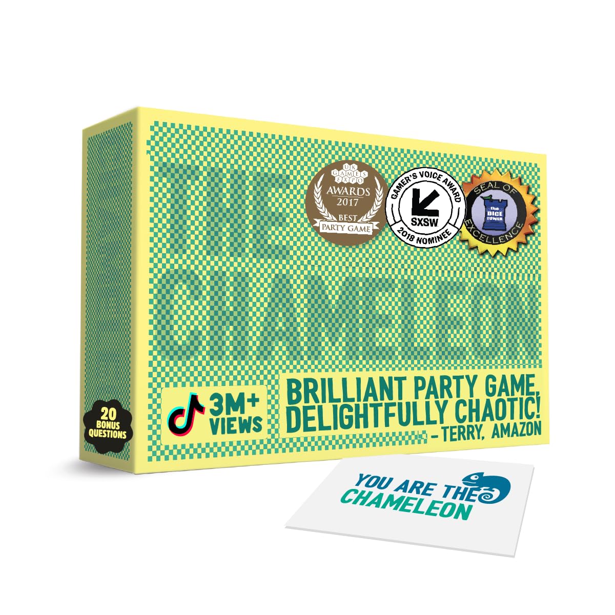 Big Potato The Chameleon Board Game: A Spot-The-Imposter Game for Families & Friends | includes 80 Extra Secret Words…