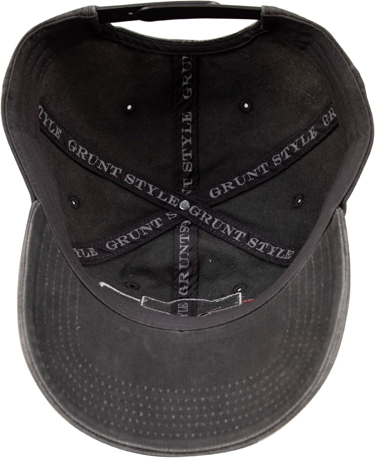 Grunt Style American Patriot Patch Dad Hat (One Size, Grey)