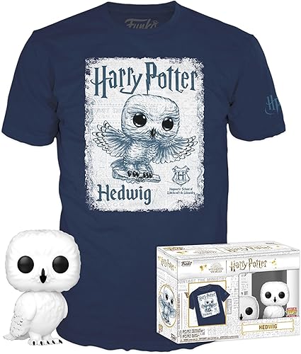 Funko POP & TEE Harry Potter - Hedwig - Medium