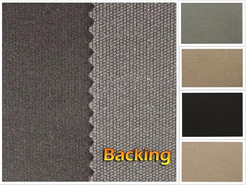 Miniatura 3 de Neptune - Insertos universales para tapicería de automóvil, 57 pulgadas de ancho, vendido por The Yard (grafito)